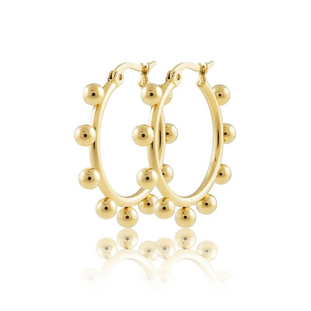 Stainless Steel Hoop Earrings
